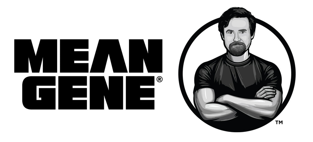 White Ceramic Mug: White w MEAN GENE logo