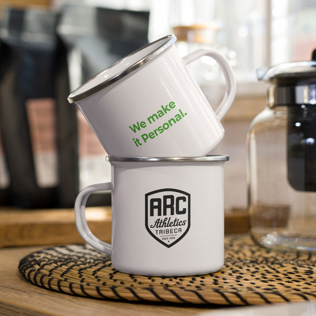 Enamel Mug: White w ARC logo