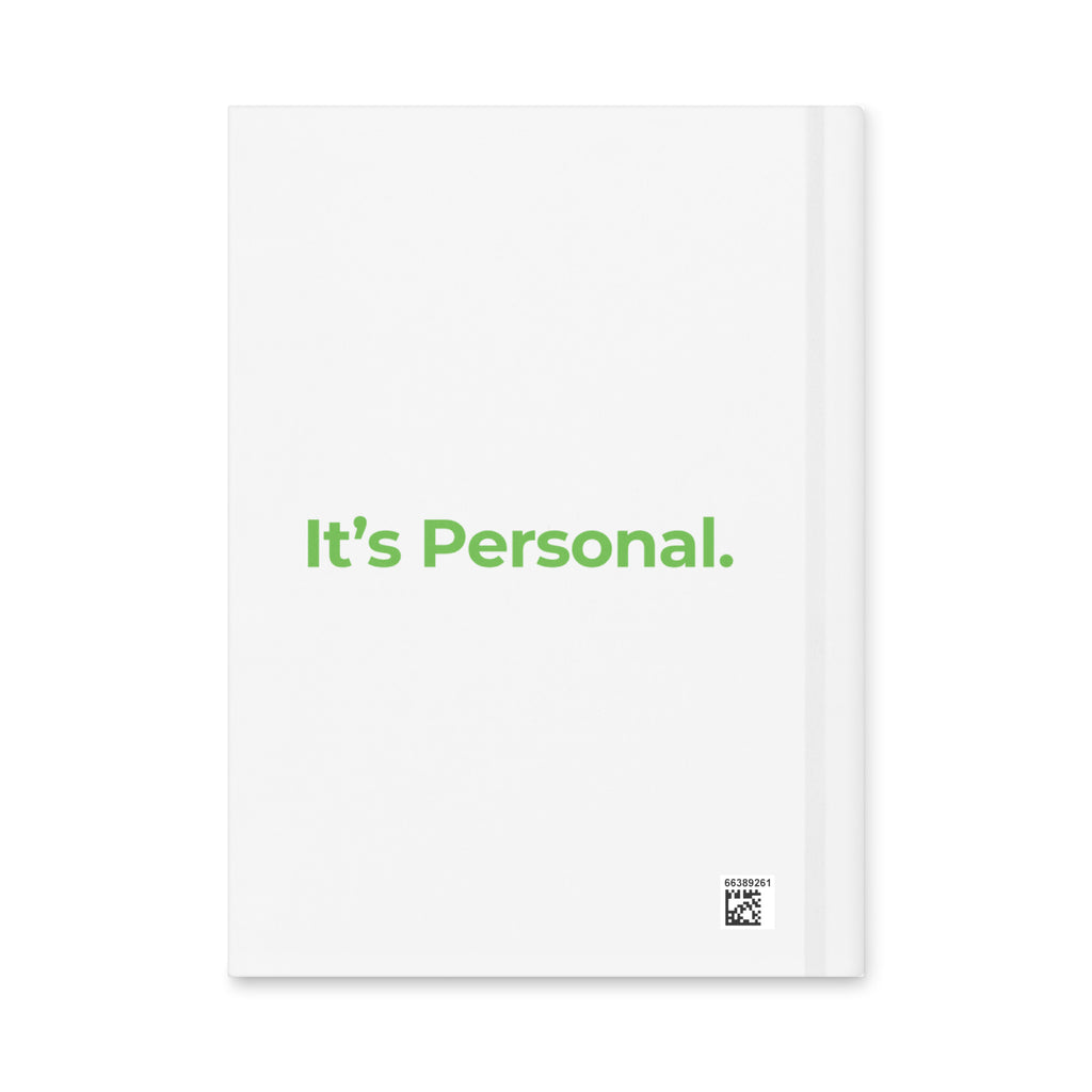 Hardcover Journal: White w ARC logo