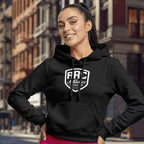 Unisex Heavy Blend Hoodie: Black w ARC logo