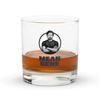 On-the-Rocks Cocktail Glass w MEAN GENE logo