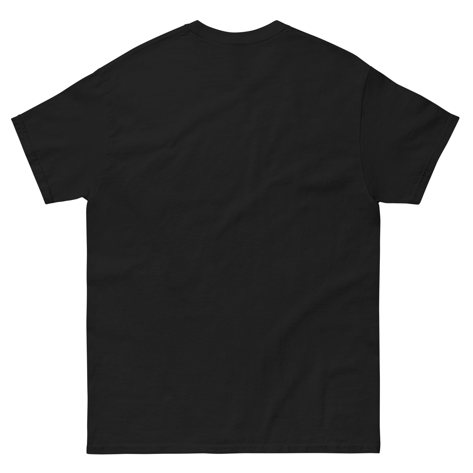 Unisex Classic Tee: Black w STRONGMAN GENE logo